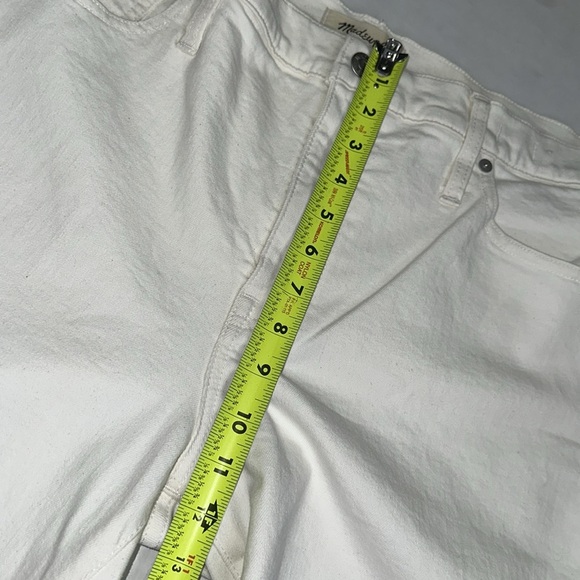 Madewell Flea Market Flare Jeans Size 33 High Rise Wide Leg Cream Festival Boho - Picture 13 of 16